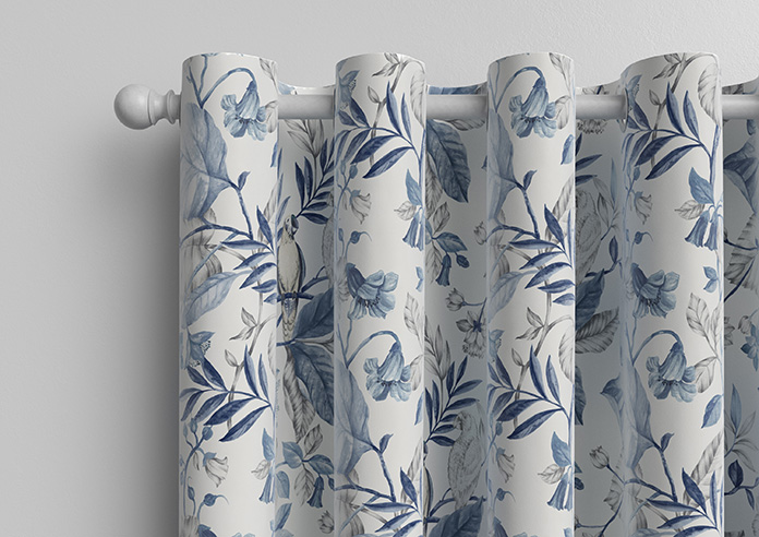 Iquitos, Indigo - Made to Measure Curtains - Image 12